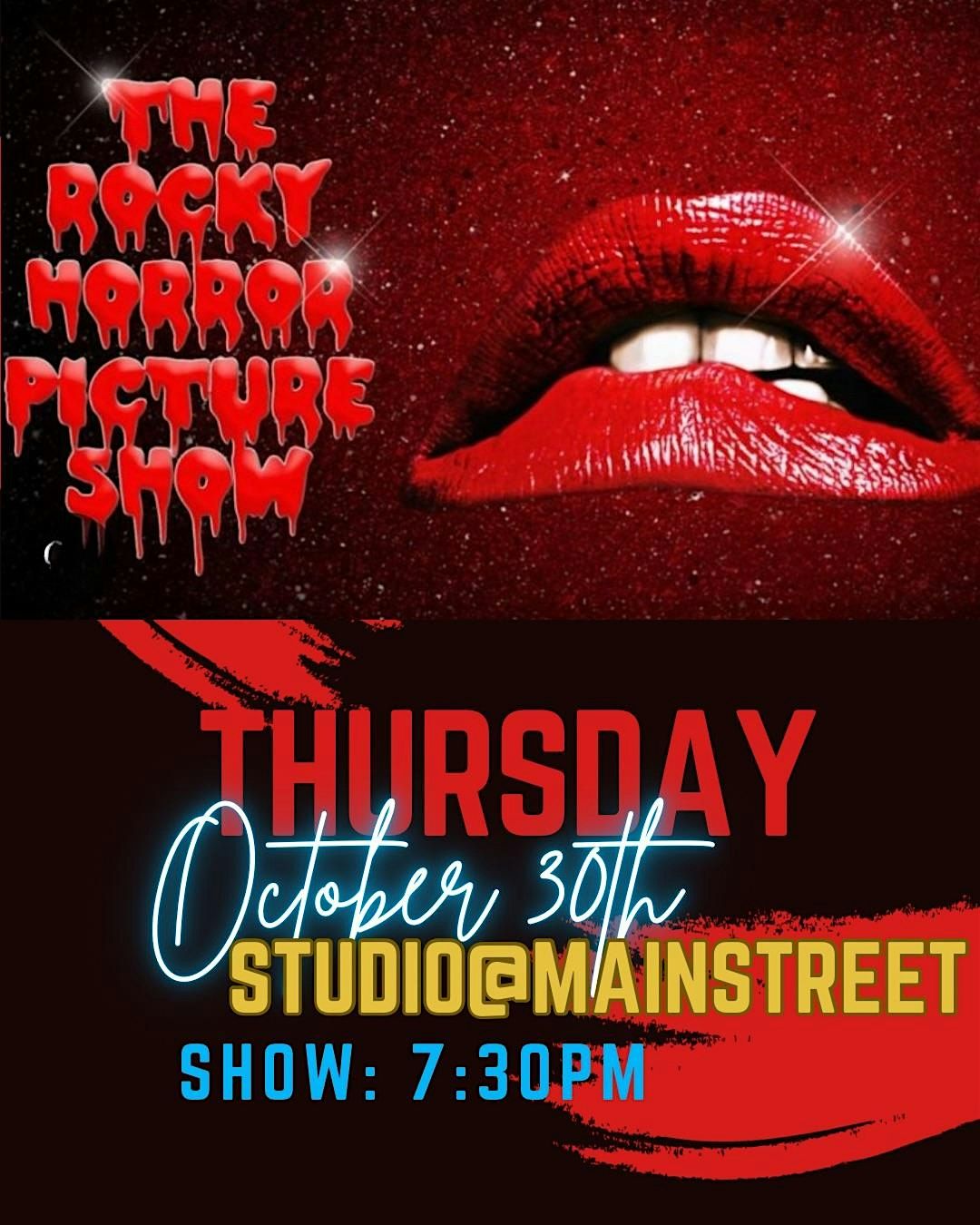 \u201cRocky Horror Picture Show\u201d Party @ the Studio!