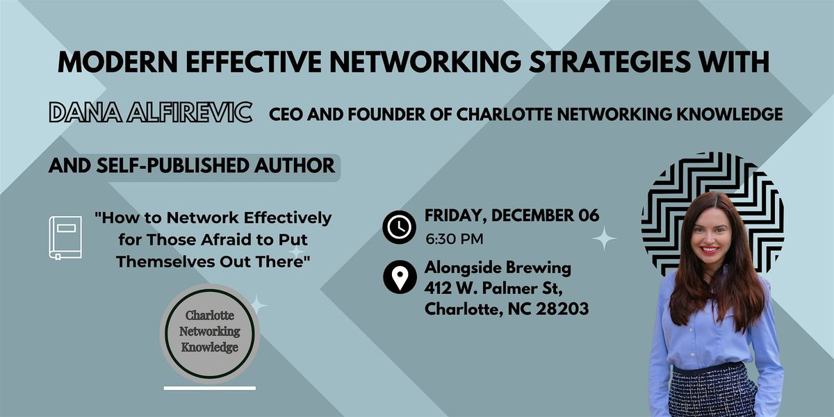 Modern Effective Networking Strategies with Dana Alfirevic