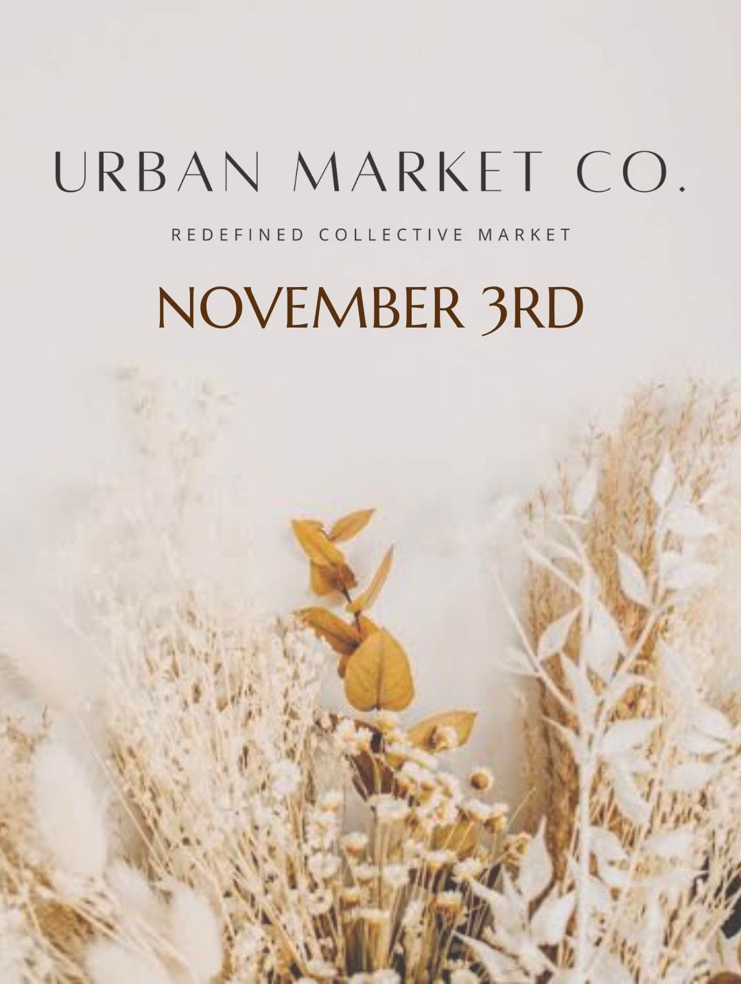 Urban Market Co. November Market