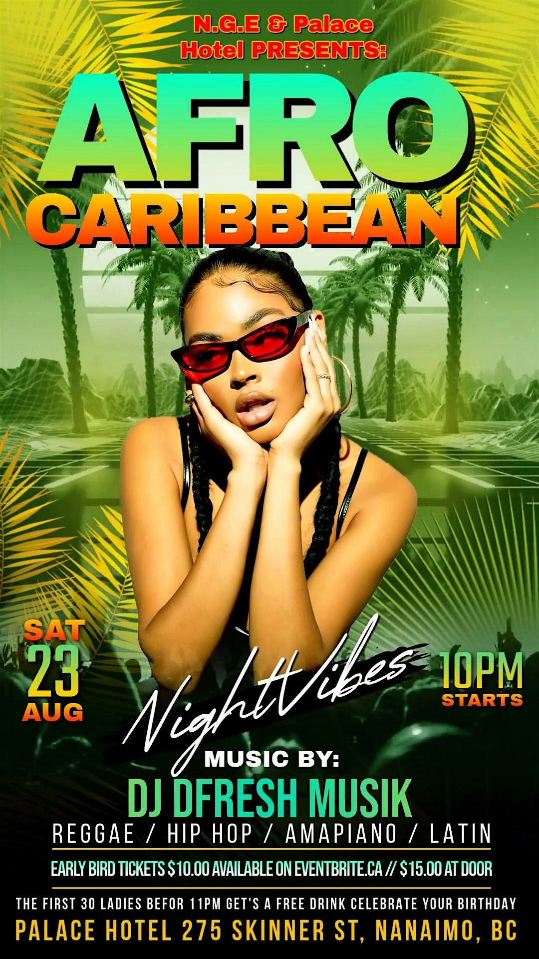 Afro Caribbean Nanaimo BC Party