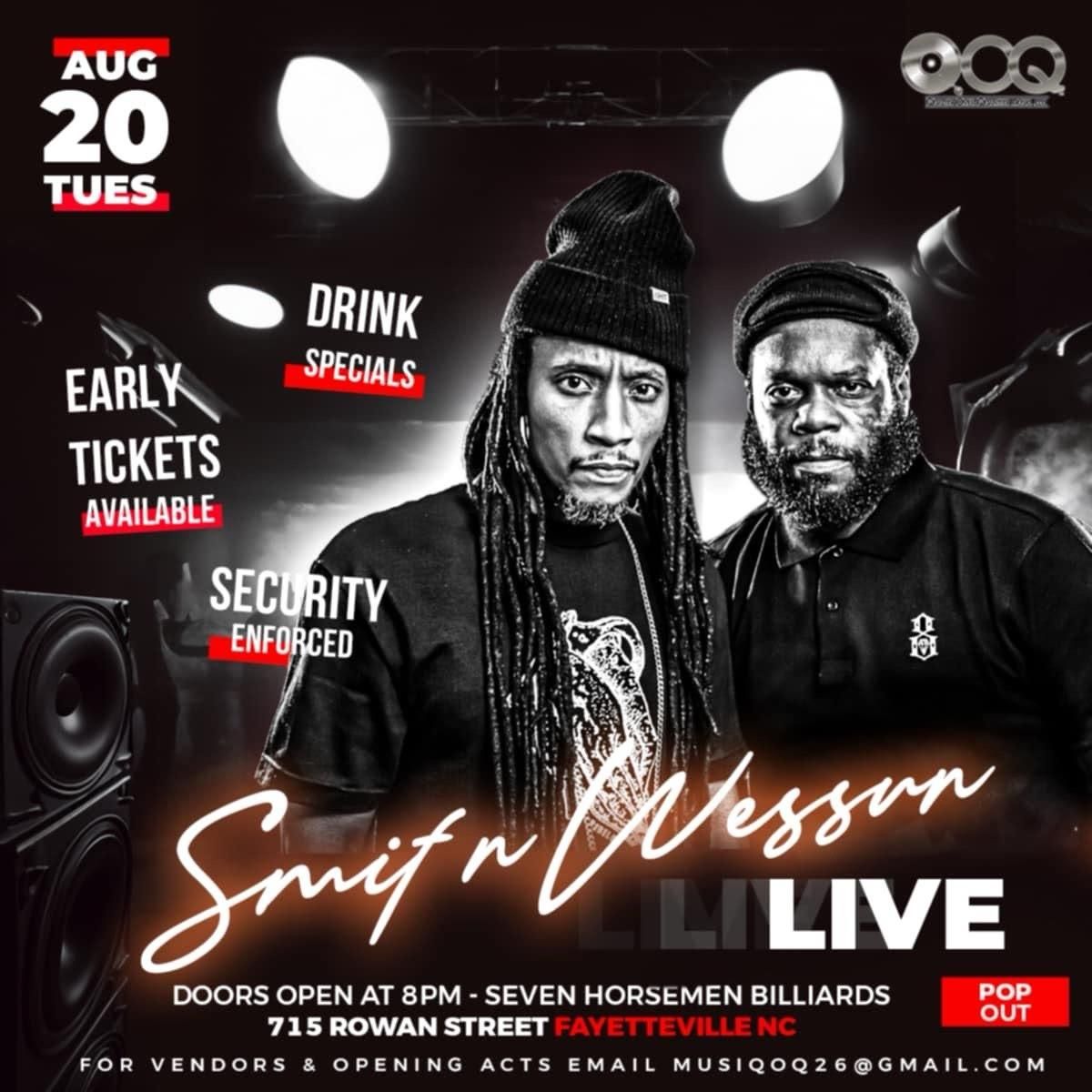 Smif-N-Wessun at City Winery - Boston