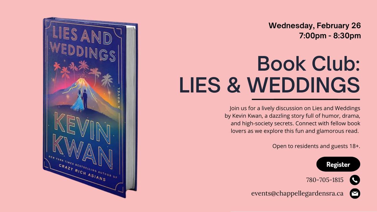 Book Club: Lies and Weddings