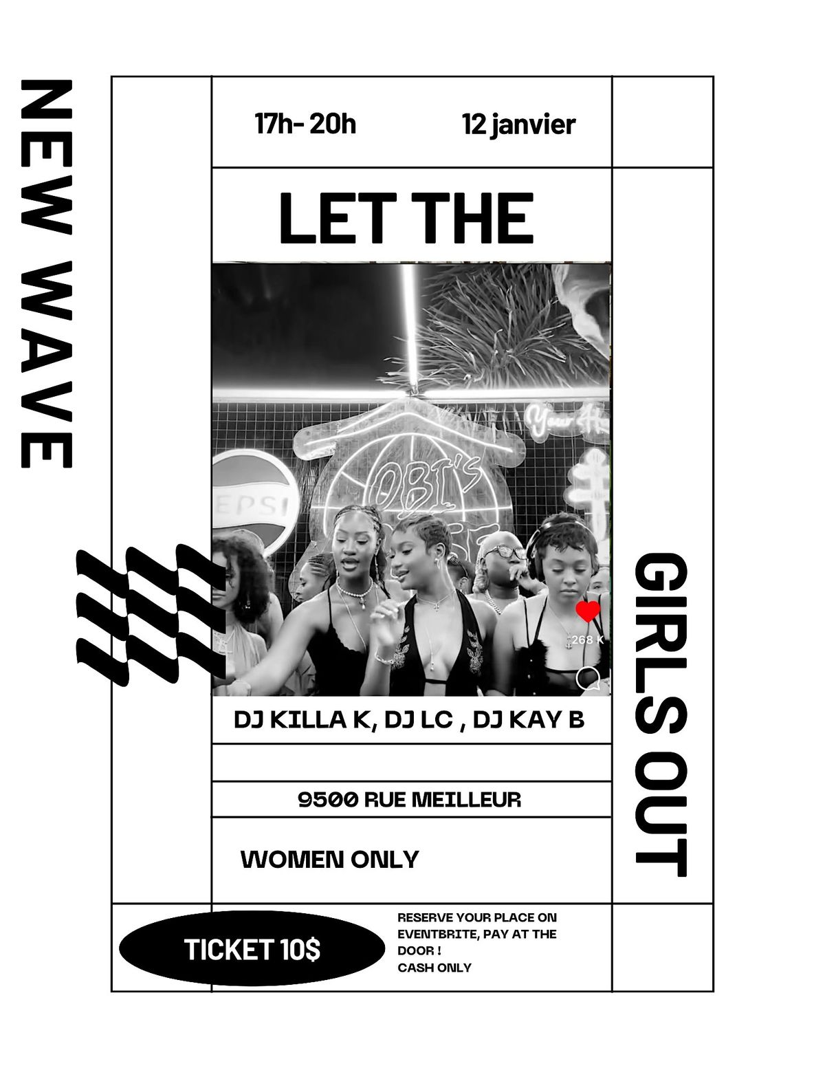 LET THE GIRLS OUT - New Wave