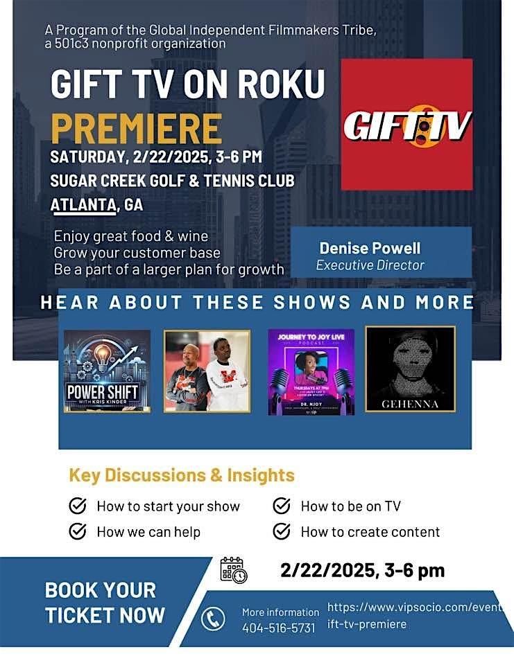 GIFT TV on Roku Network Premiere