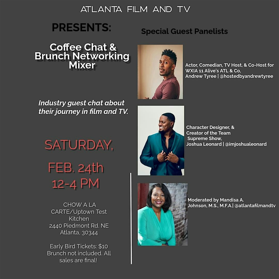 Atlanta Film and TV's Coffee Chat & Brunch