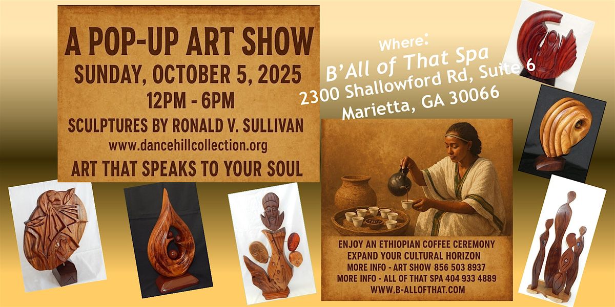 PopUp Art Show in Marietta, GA - Oct. 5, 2025