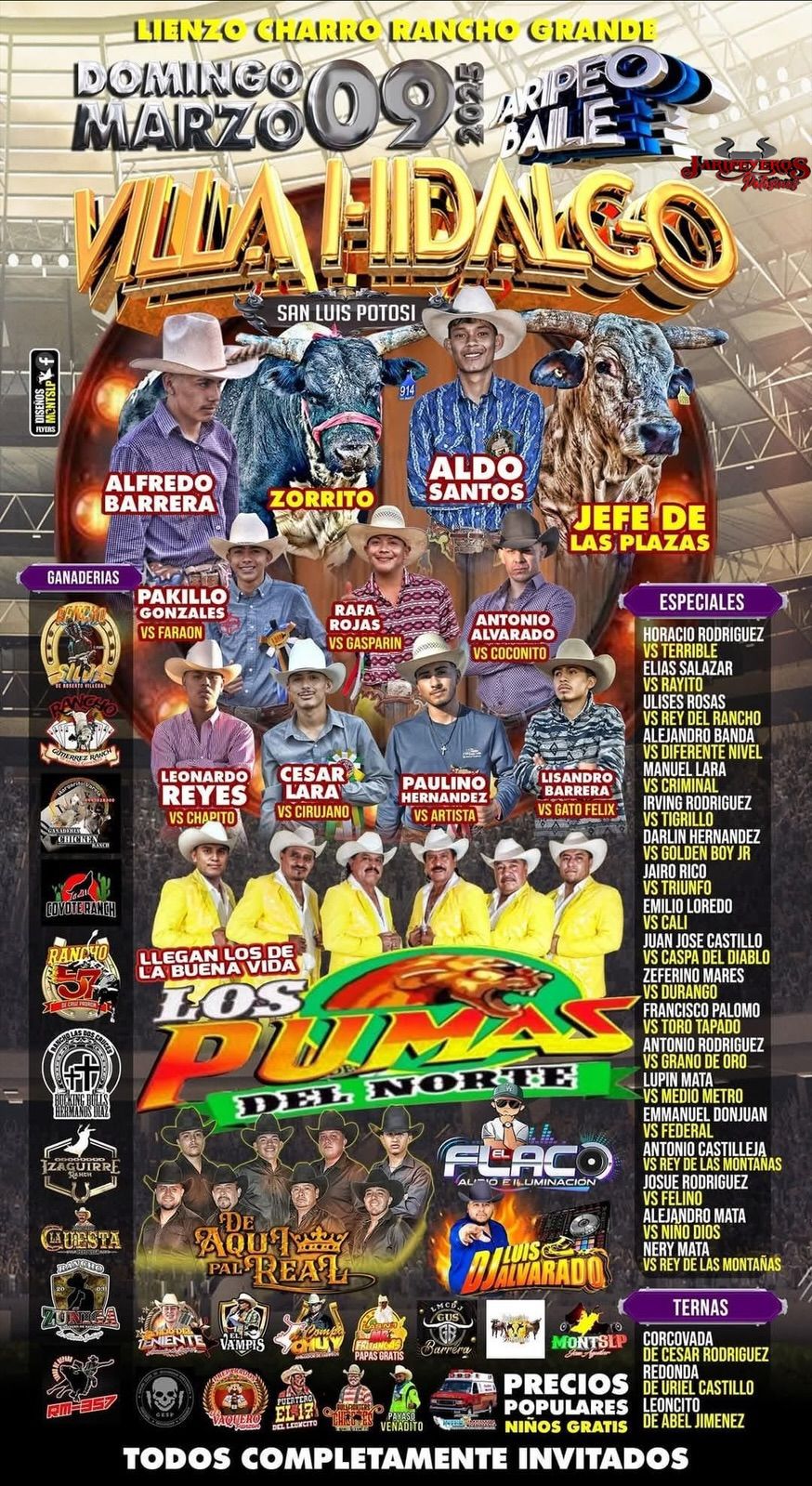 Jaripeo Baile \u201cVilla Hidalgo\u201d