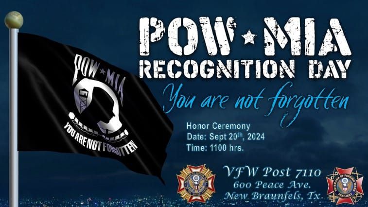 POW \/ MIA Recognition Ceremony 