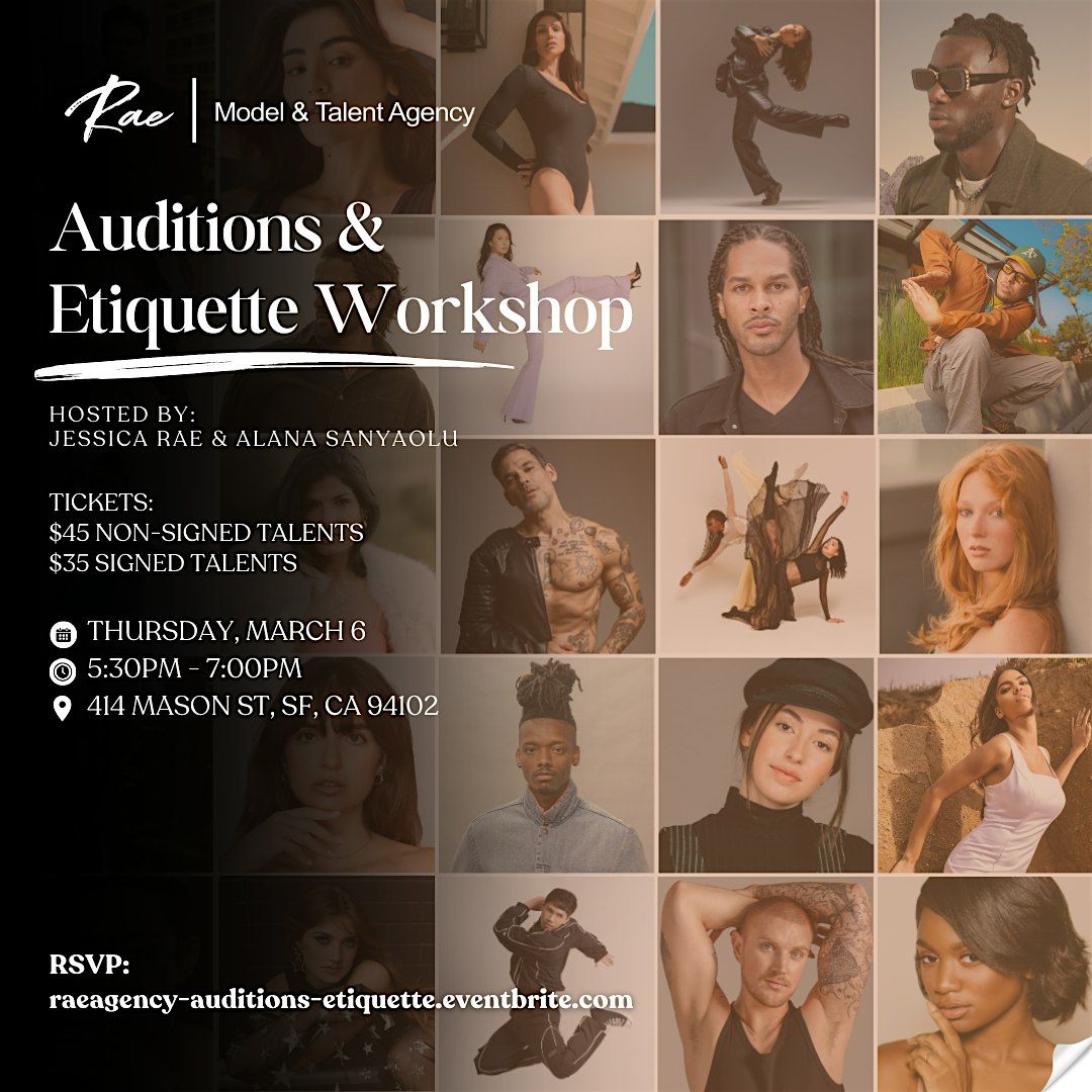 Auditions and Etiquette Workshop