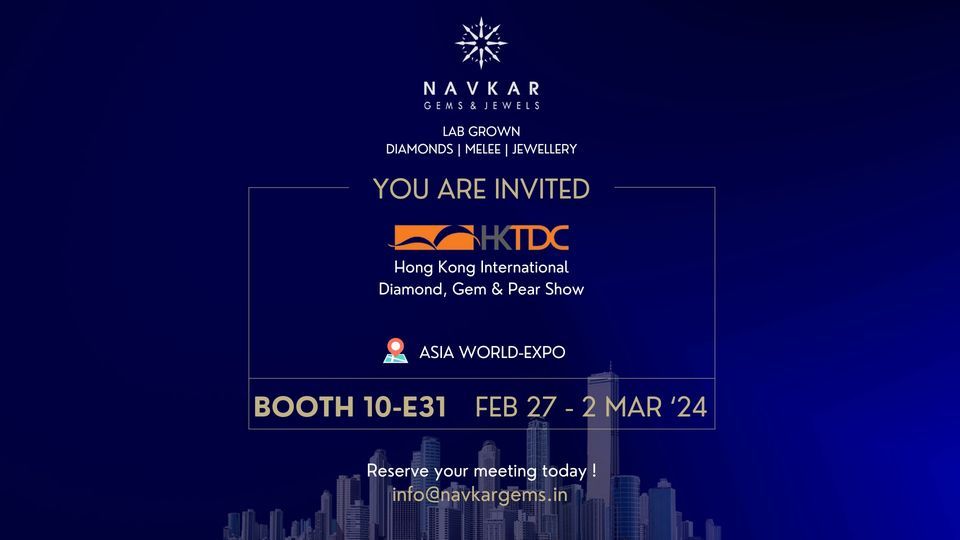 Reserve your Meeting with Navkar Gems & Jewels in HongKong