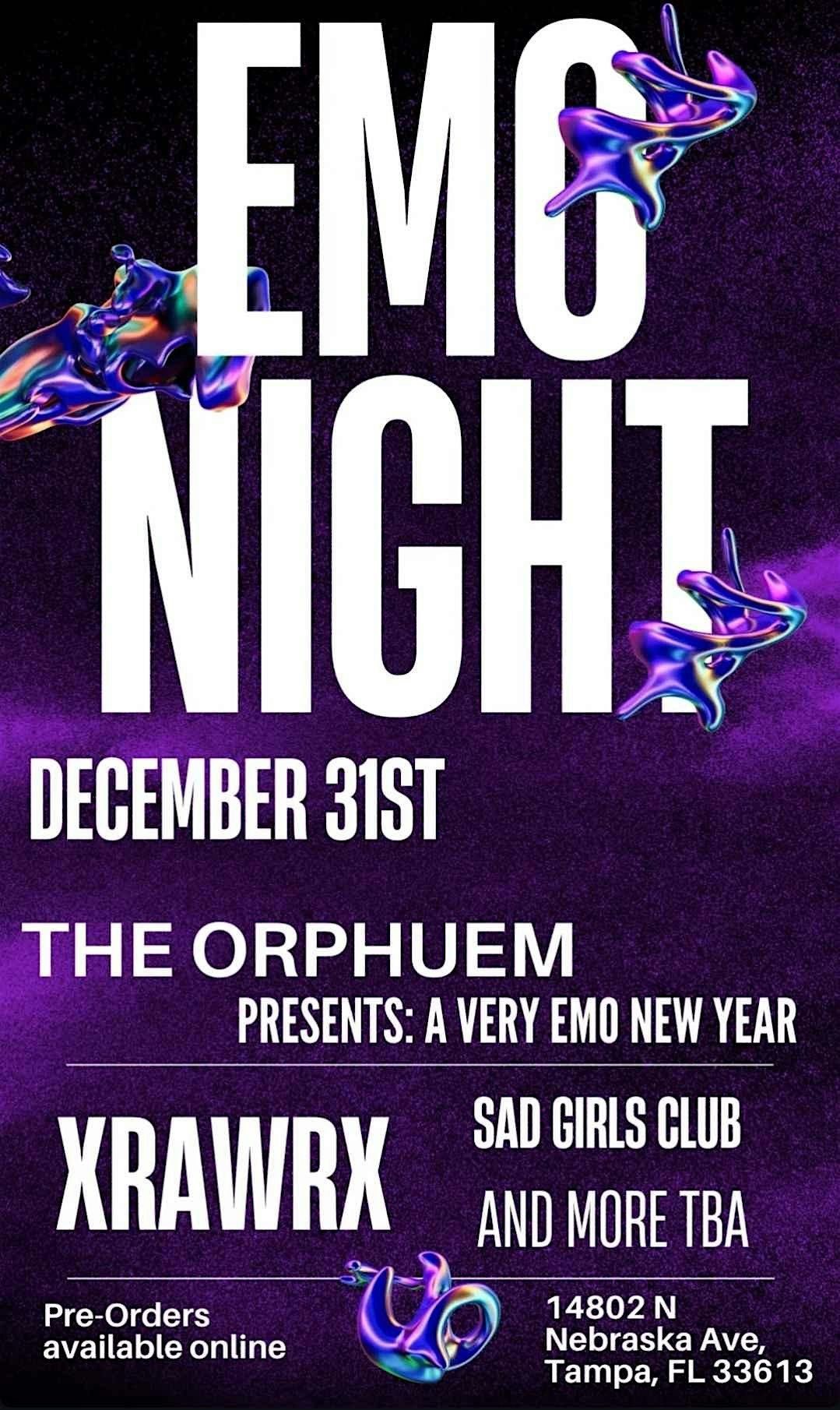 Emo Night New Year's Eve