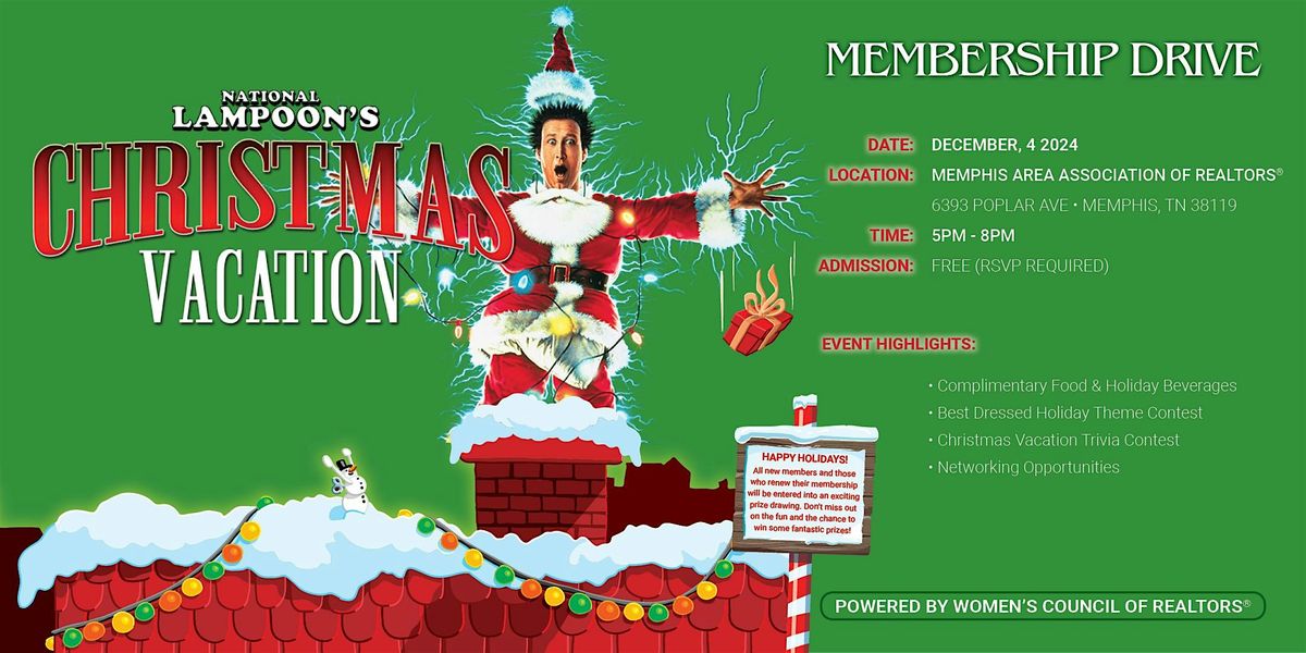 Christmas Vacation Membership Drive Powered by Women's Council of Realtors\u00ae