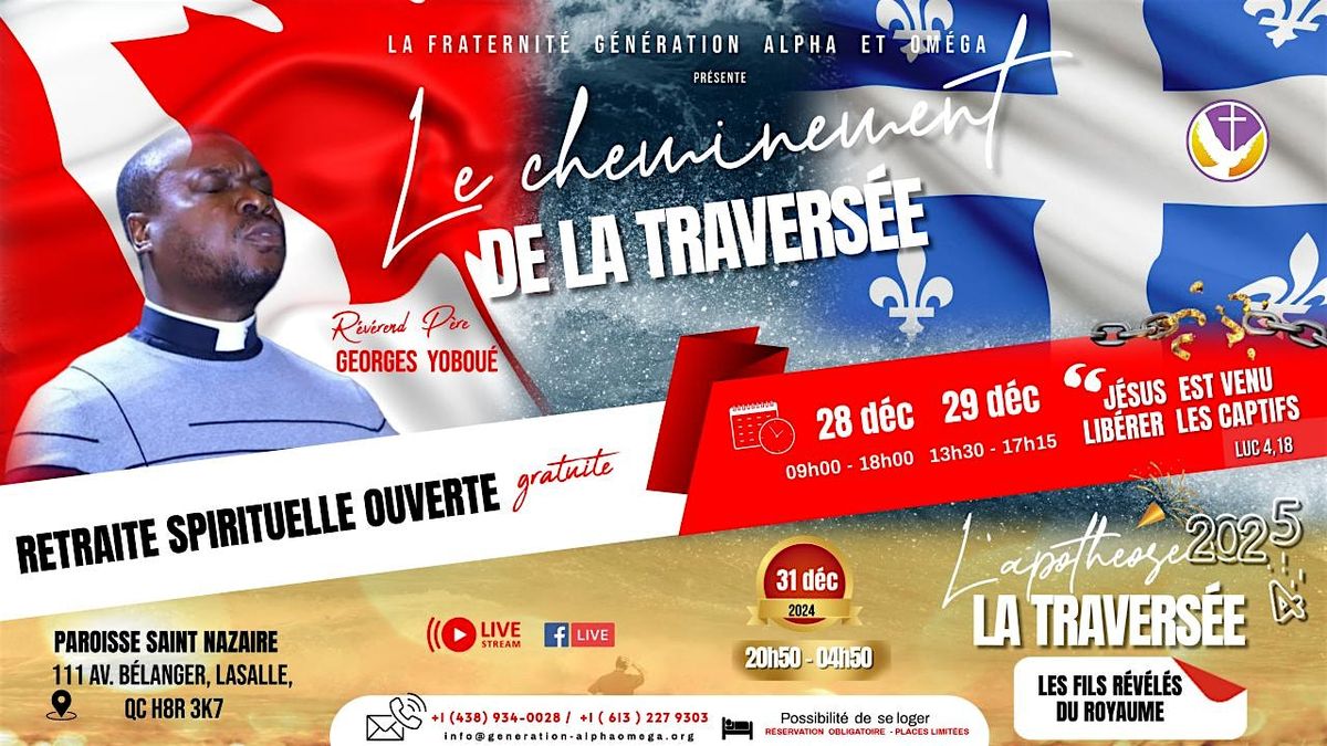 LE CHEMINEMENT DE LA TRAVERS\u00c9E 2024-2025