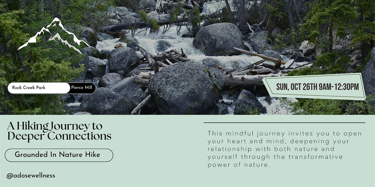 Grounded in Nature: A Hiking Journey to Deeper Connections