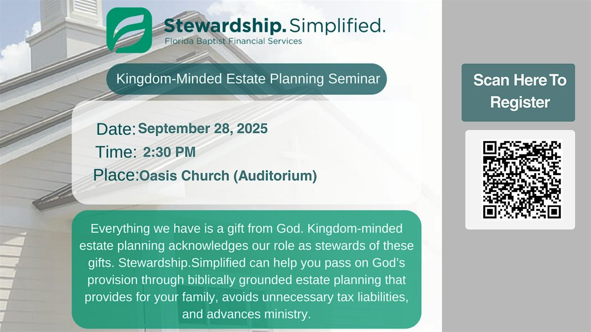 Legacy and Estate Planning Event