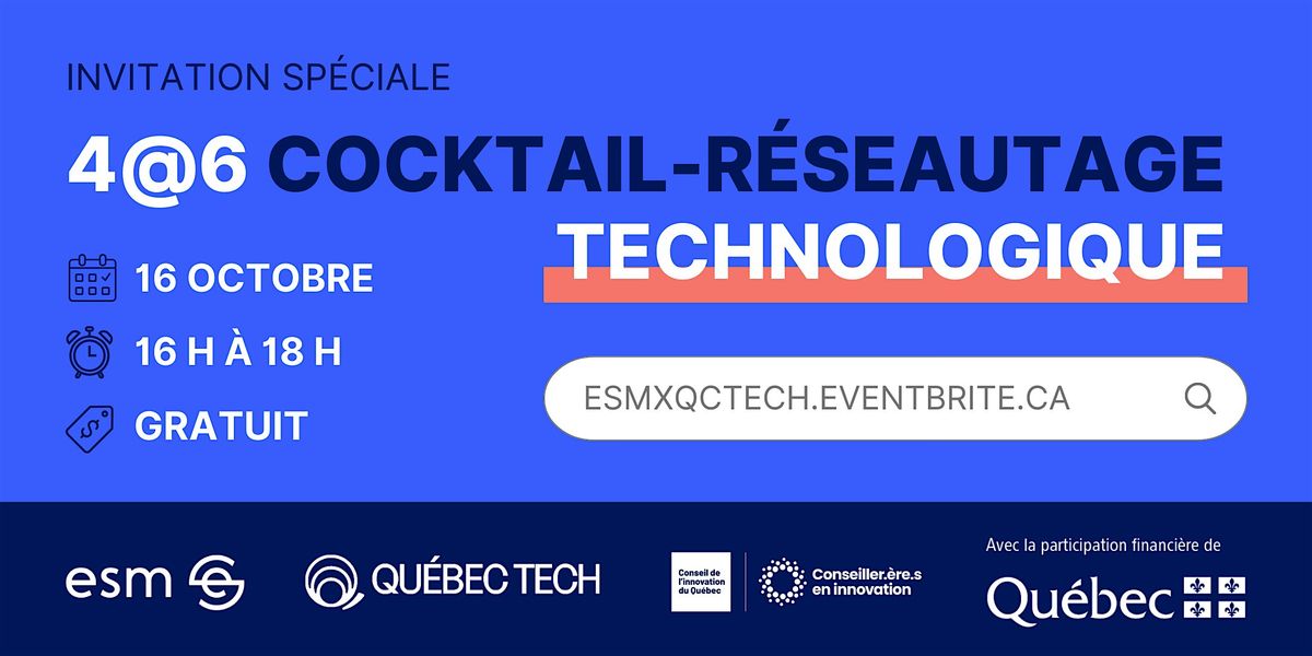 4@6 cocktail-r\u00e9seautage technologique