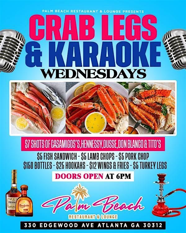 CRAB LEGS & KARAOKE