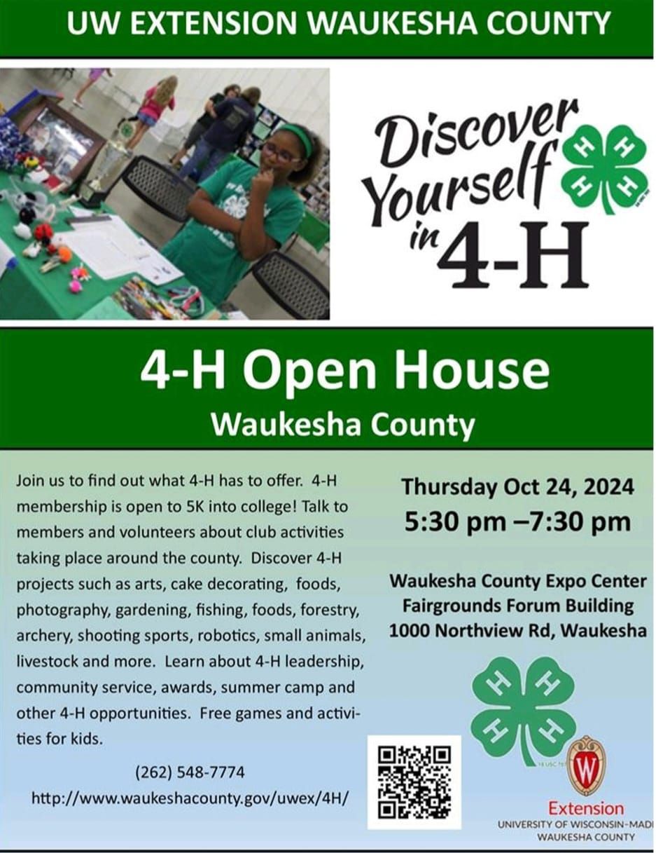 Waukesha County 4-H Open House 