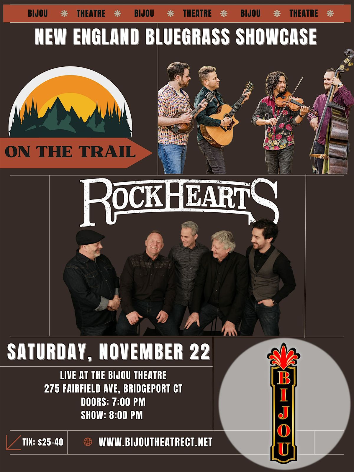 Double Bill:  Rock Hearts & On The Trail