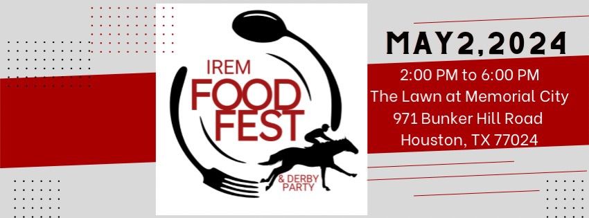 IREM Food Fest & Derby Party