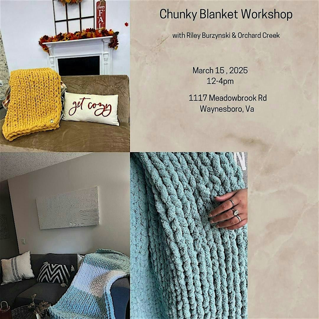 Handknitted Chunky Blanket Workshop