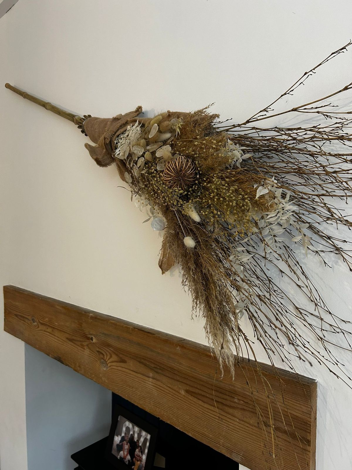 Dried Flower Broomsticks