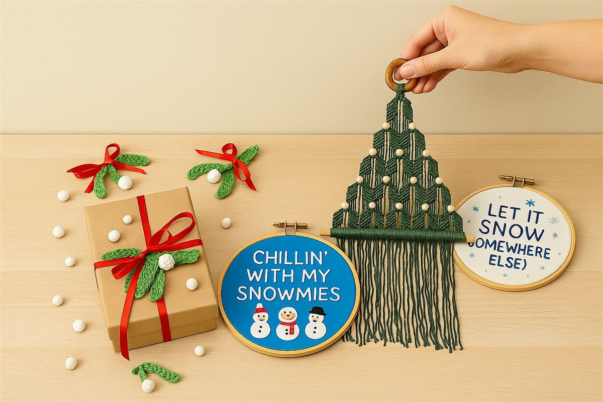 \u2744\ufe0fNo Snow Required: Winter Craft Workshop