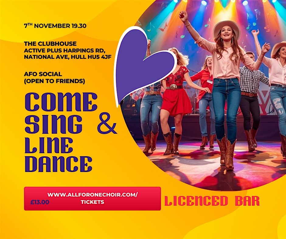 Come Sing and Line Dance