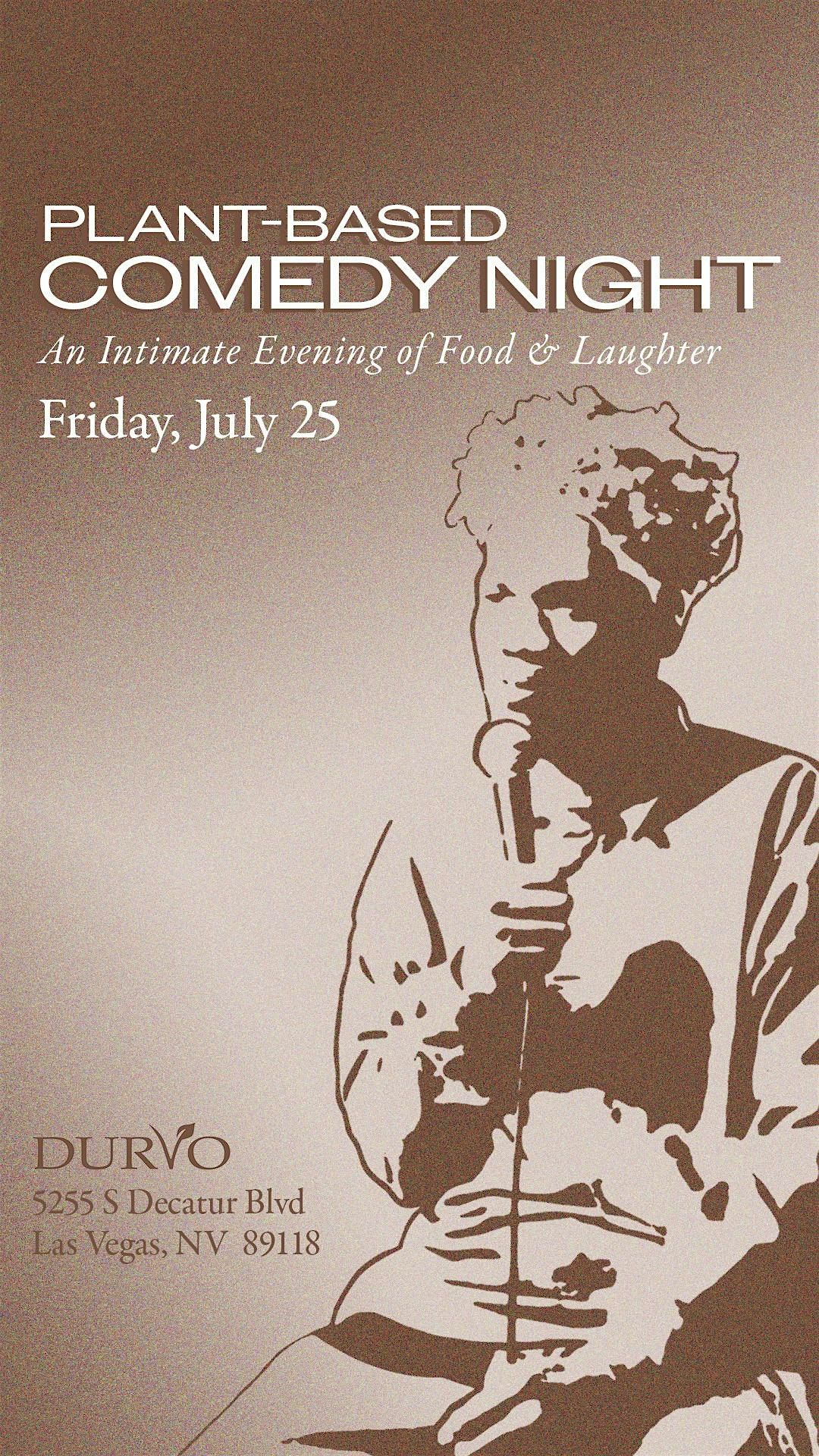 PLANT BASED COMEDY NIGHTS
