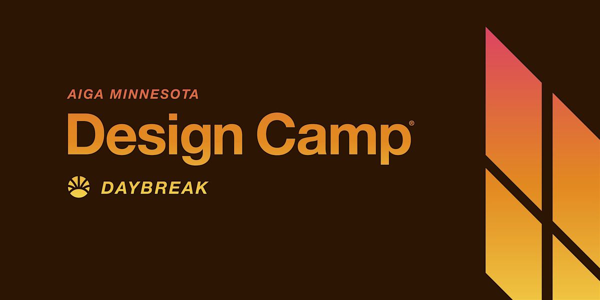 AIGA Minnesota Design Camp\u00ae