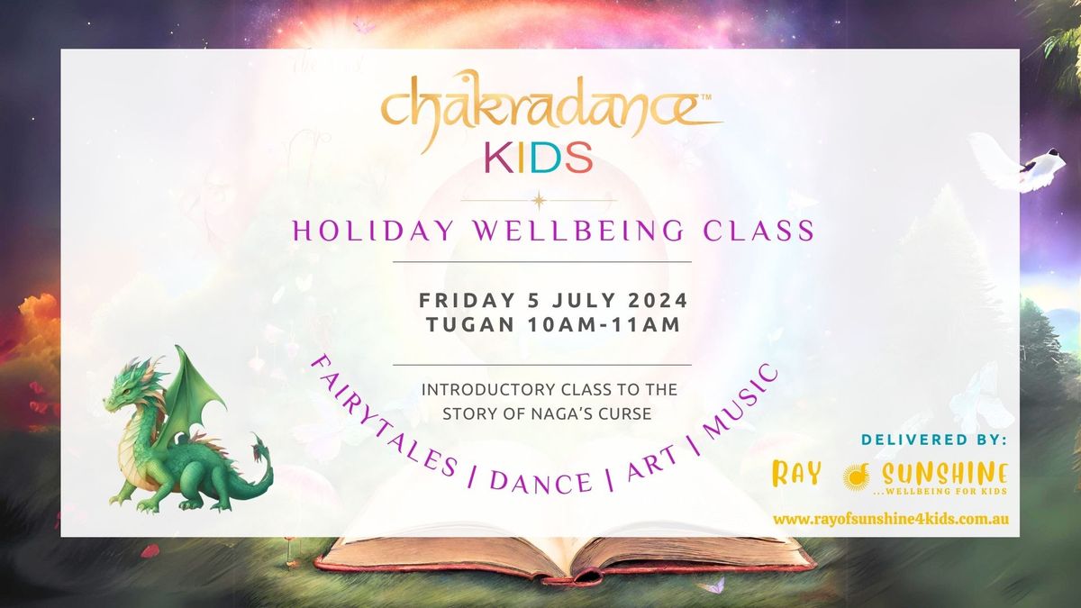 Chakradance Kids\u2122 Holiday Wellbeing Class - Tugun (ages 5-9yrs)