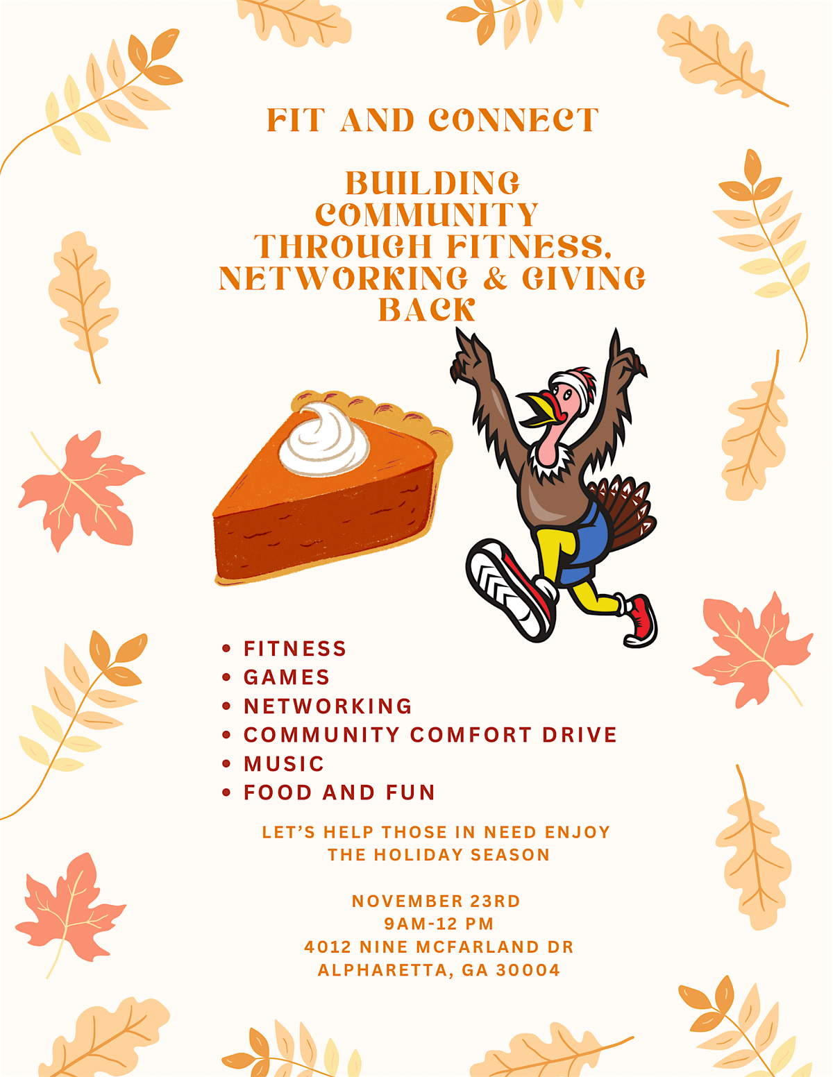 Fit & Connect: Building Community Through Fitness, Networking, and Giving