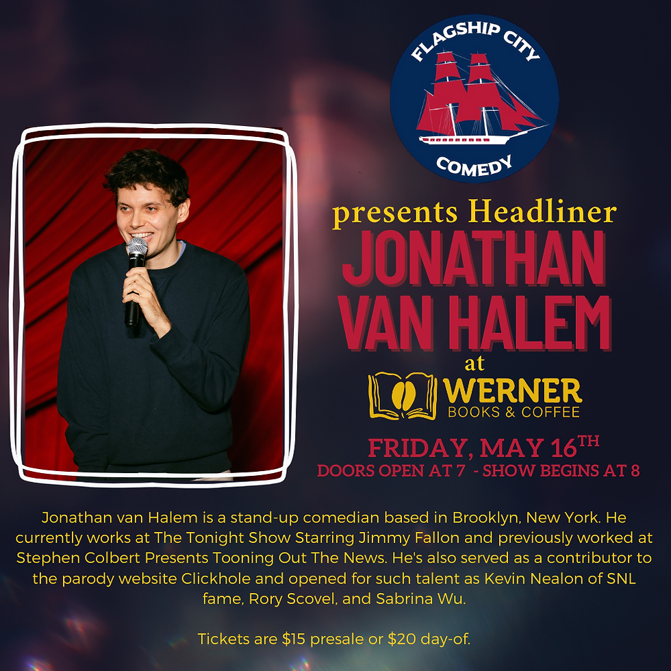 Jonathan Van Halem at Off Cabot Comedy and Events