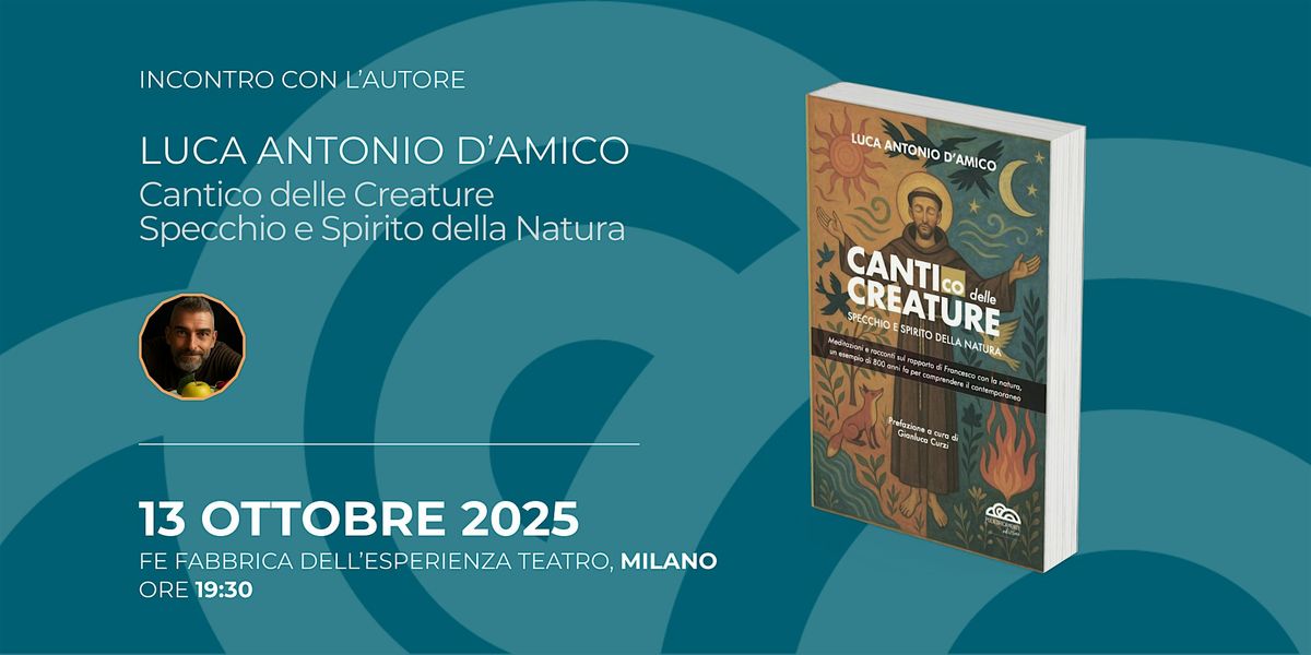 Incontro con l'autore Luca Antonio D'Amico a Milano