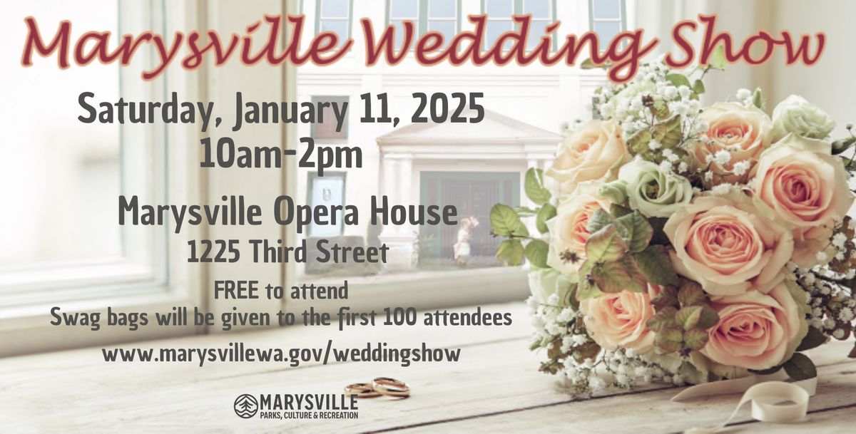 Marysville Wedding Show