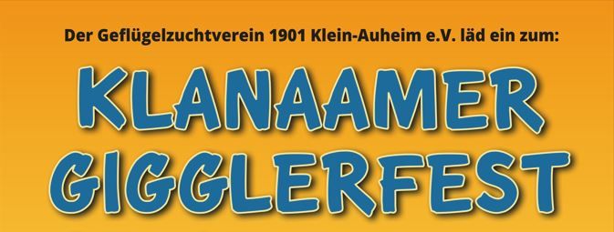 Klanaamer Gigglerfest 2025