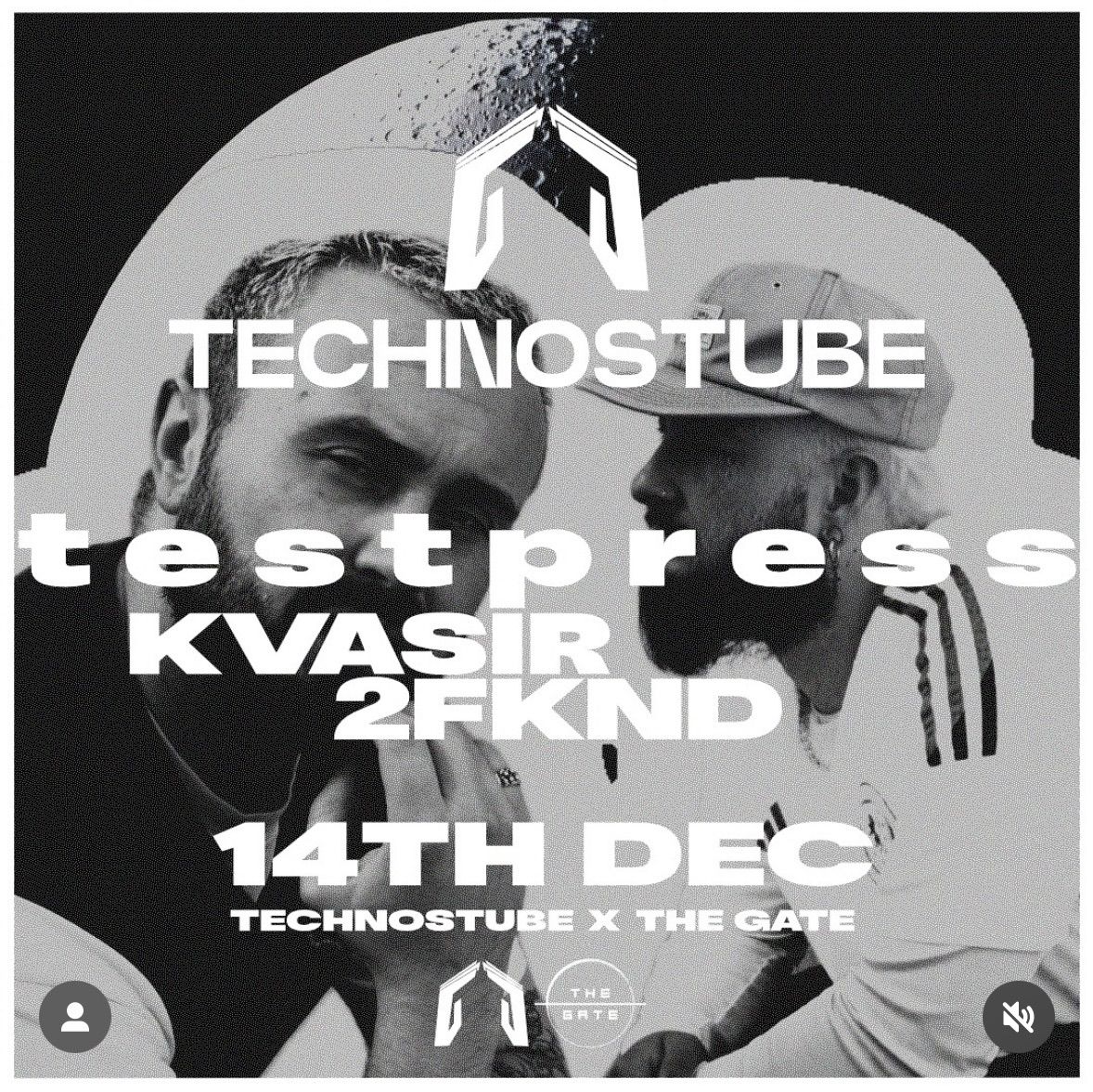 TECHNOSTUBE X THE GATE \/\/ TESTPRESS