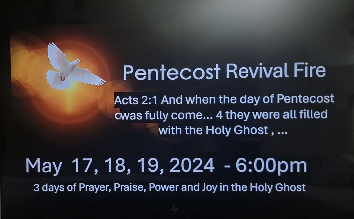 Pentecost Fire 
