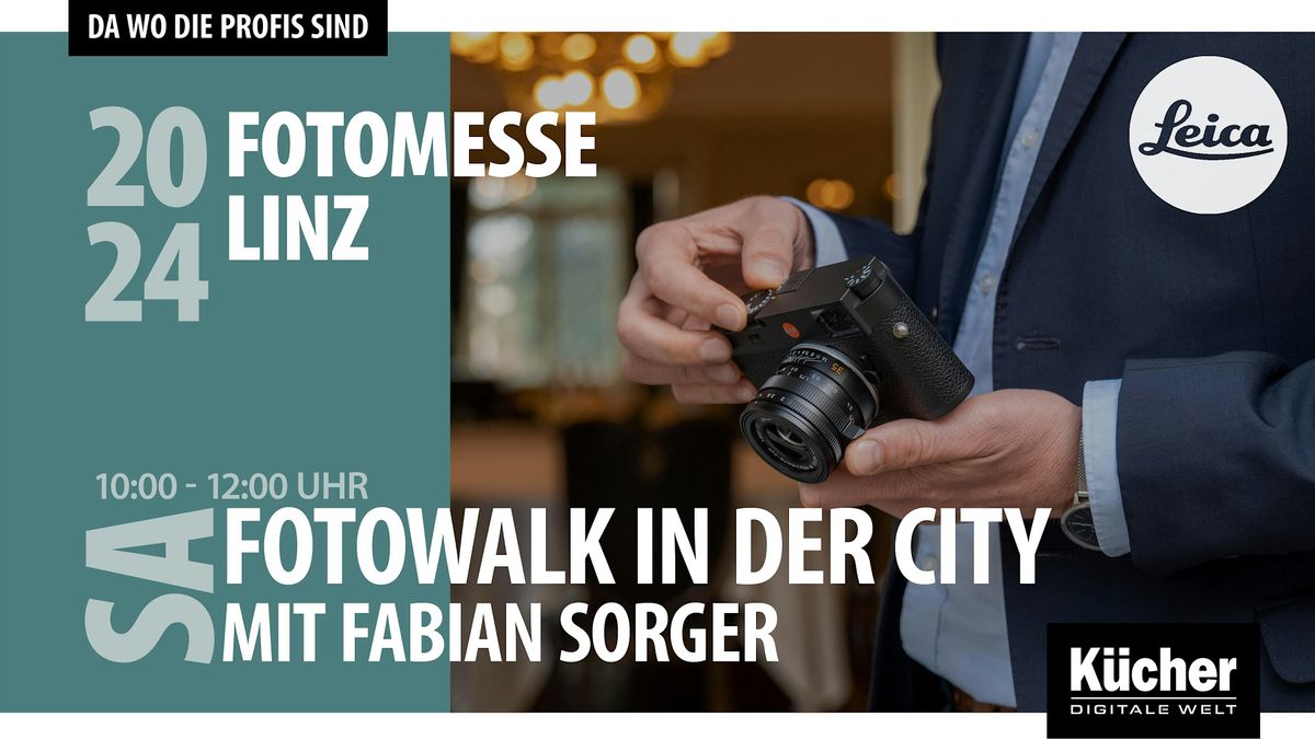 Fotowalk in der Linzer City: Entdecken Sie die Welt von Leica