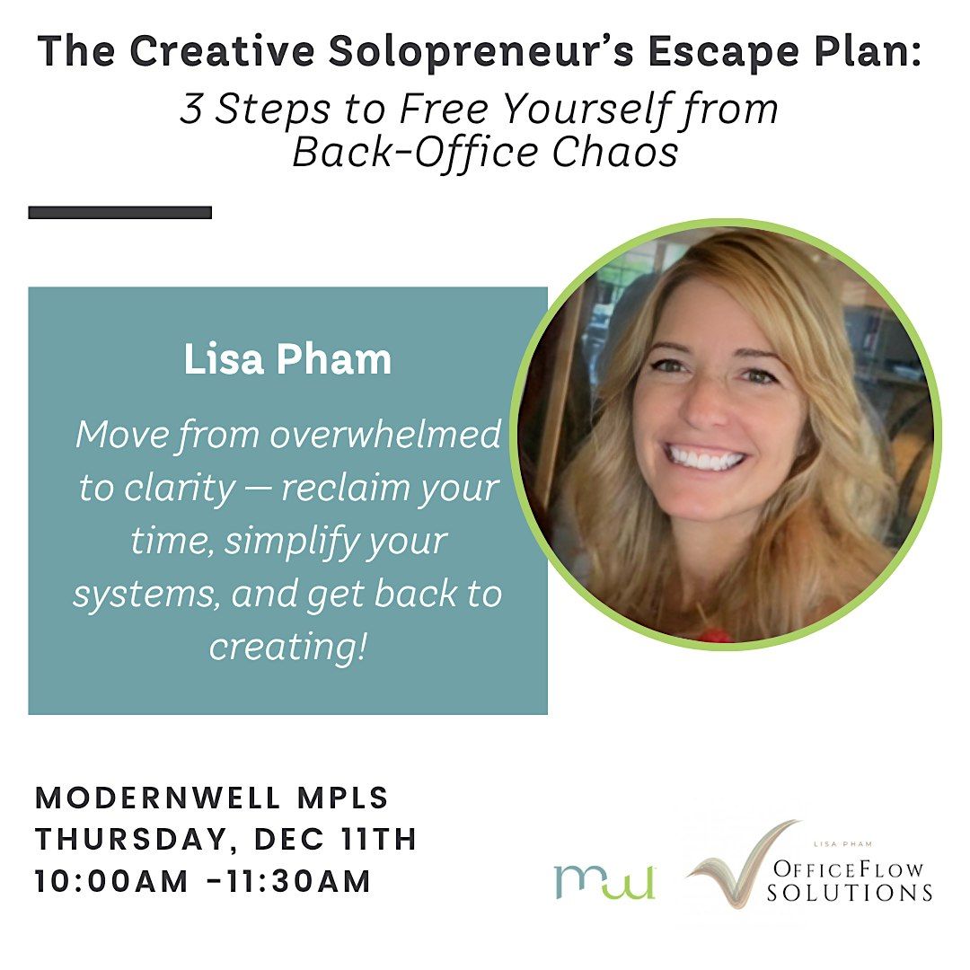 The Creative Solopreneur\u2019s Escape Plan