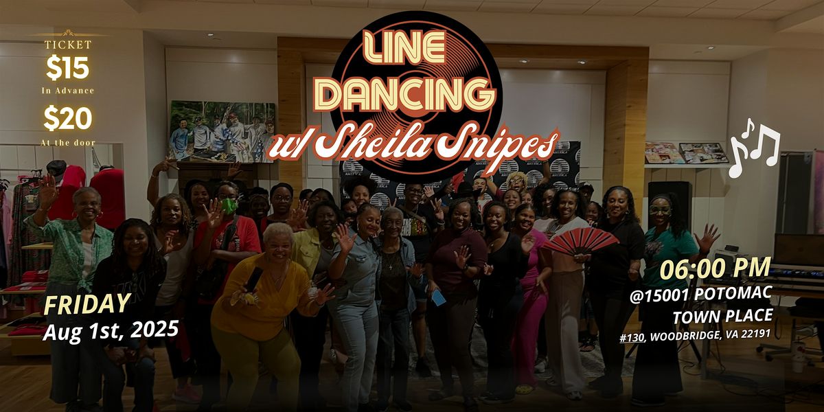 Line Dance with Sheila Snipes.