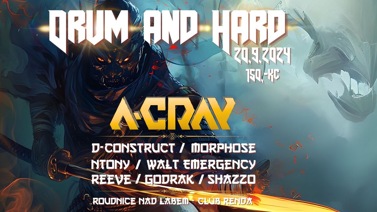 DRUM AND HARD w\/A-Cray