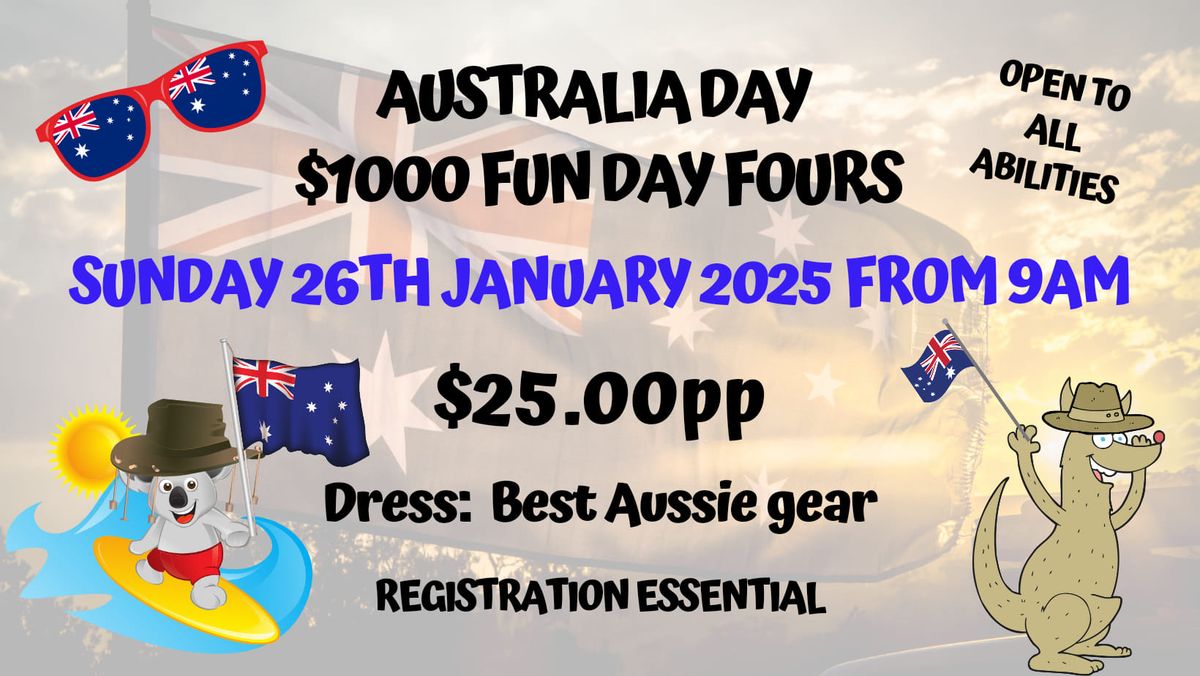 \ud83c\udde6\ud83c\uddfa AUSTRALIA DAY EXTRAVAGANZA \ud83c\udde6\ud83c\uddfa