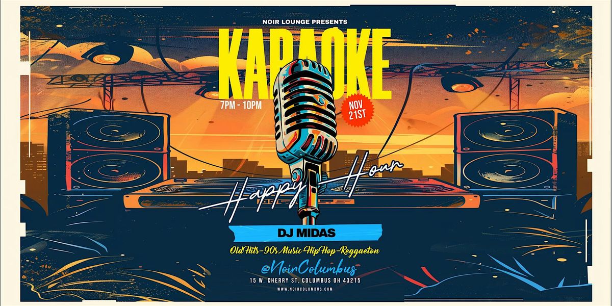 Karaoke Happy Hour