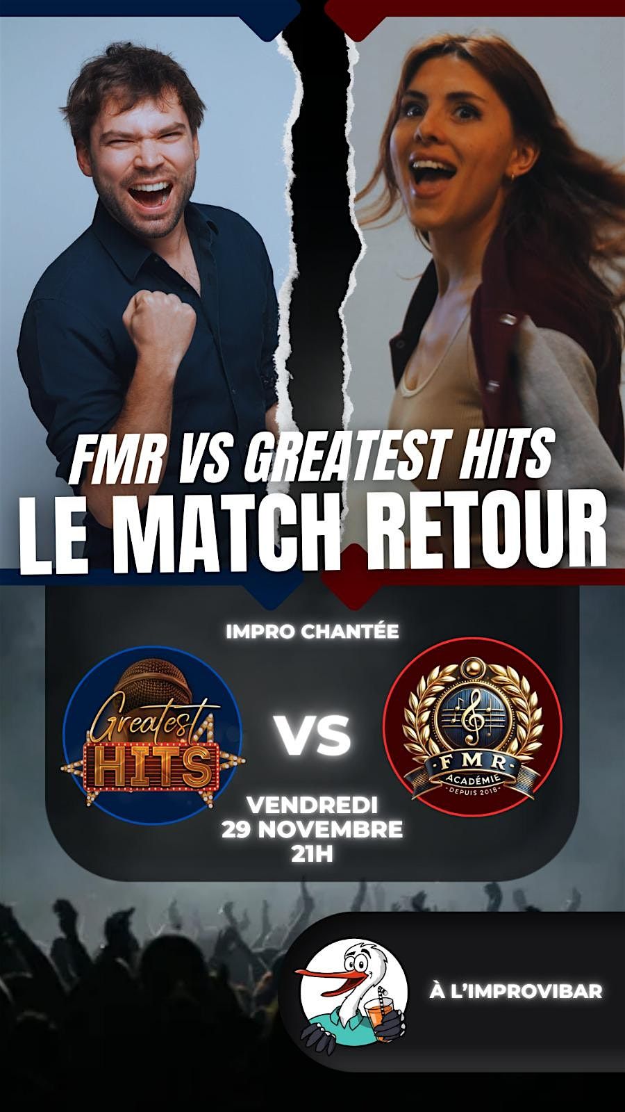 FMR VS GREATEST HIT - LE MATCH D'IMPRO CHANTE