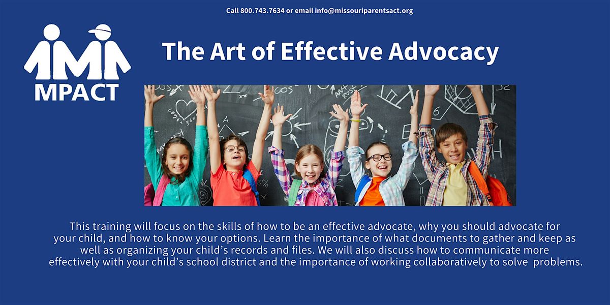 Art of Effective Advocacy