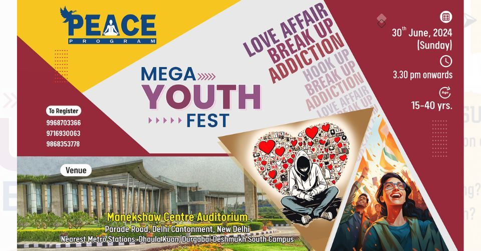 MEGA YOUTH FEST | PEACE PROGRAM