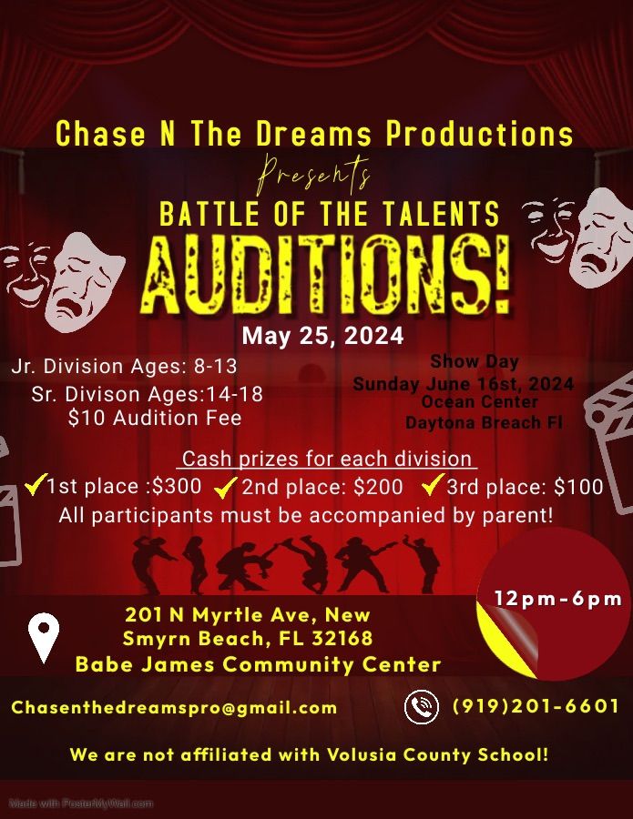 Battle of The Talents Auditions 