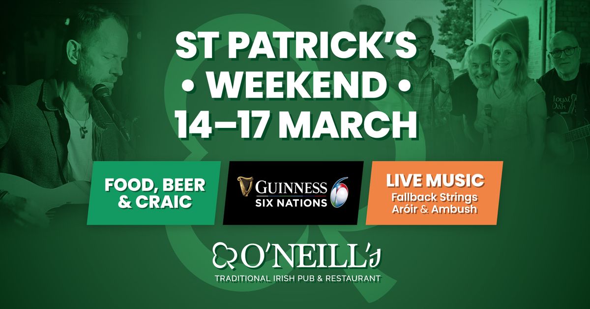 St Patrick's Weekend