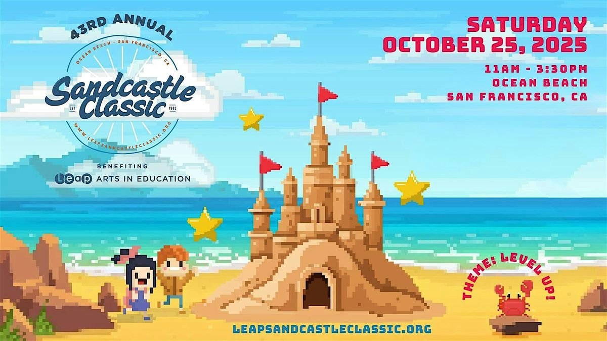 Leap's 43rd Annual Sandcastle Classic!
